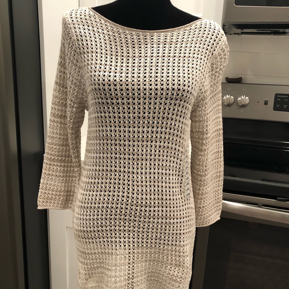 Crochet summer tunic sweater